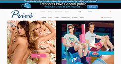 Desktop Screenshot of interioresprive.com